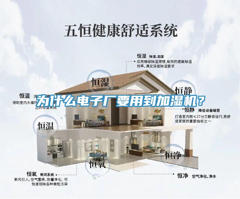 為什么電子廠要用到加濕機?