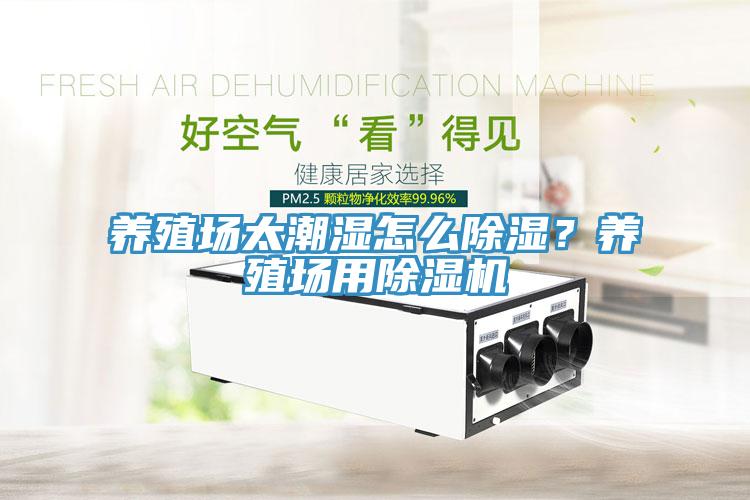 養殖場太潮濕怎么除濕?養殖場用除濕機