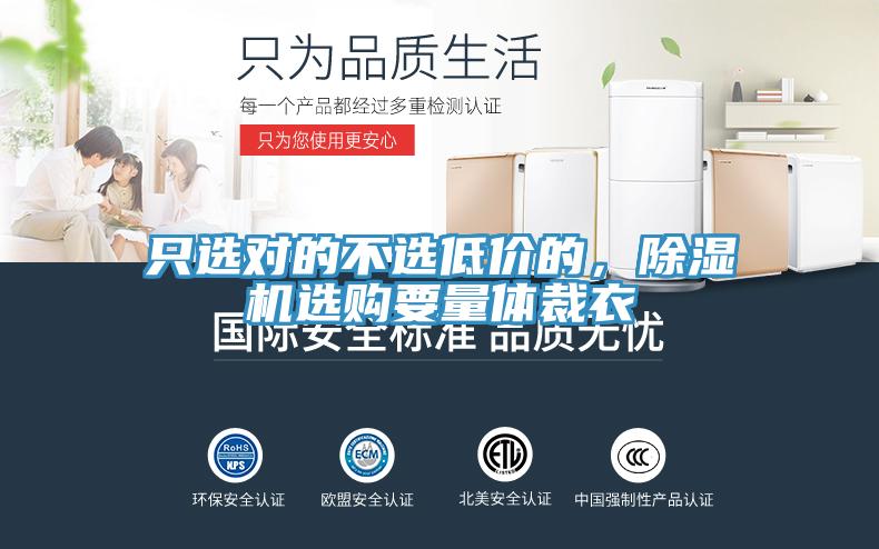 只選對的不選低價的,除濕機選購要量體裁衣