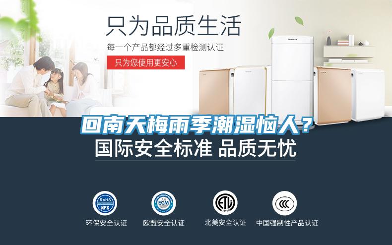 回南天梅雨季潮濕惱人?