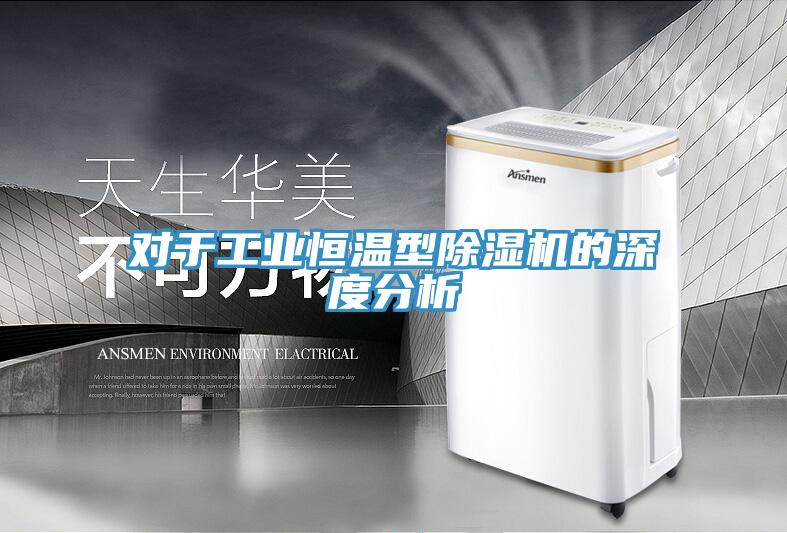 對于工業恒溫型除濕機的深度分析