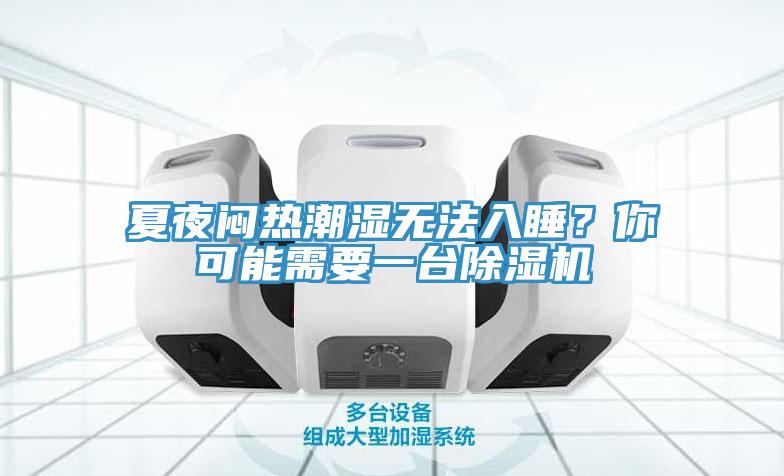 夏夜悶熱潮濕無法入睡？你可能需要一臺除濕機