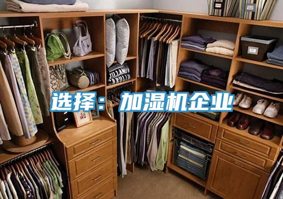 選擇:加濕機企業