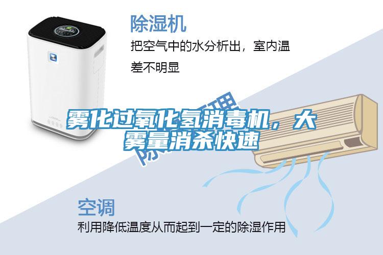 霧化過氧化氫消毒機,大霧量消殺快速