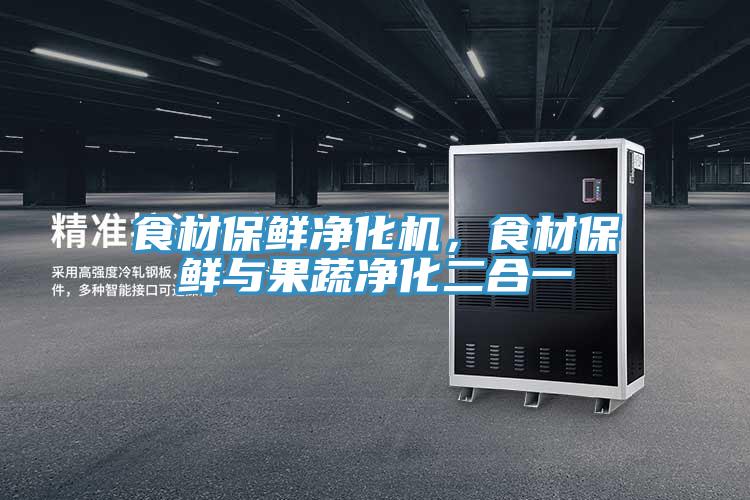 食材保鮮凈化機(jī)，食材保鮮與果蔬凈化二合一