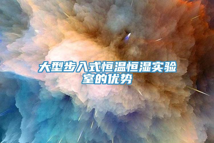 大型步入式恒溫恒濕實驗室的優勢