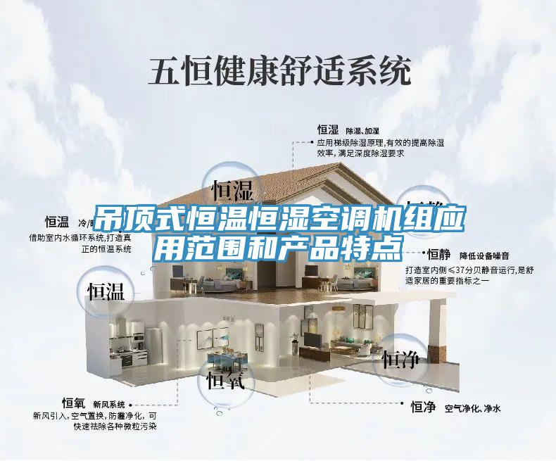 吊頂式恒溫恒濕空調機組應用范圍和產品特點