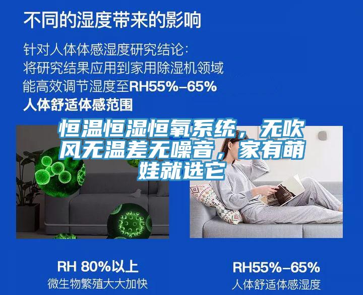 恒溫恒濕恒氧系統，無吹風無溫差無噪音，家有萌娃就選它