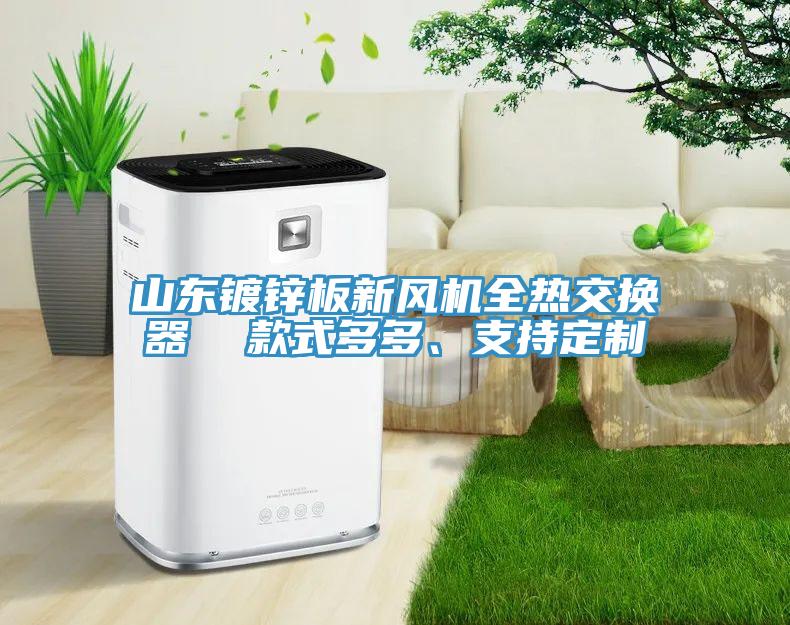 山東鍍鋅板新風機全熱交換器  款式多多、支持定制