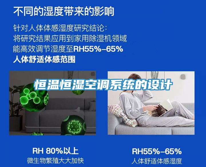 恒溫恒濕空調系統(tǒng)的設計