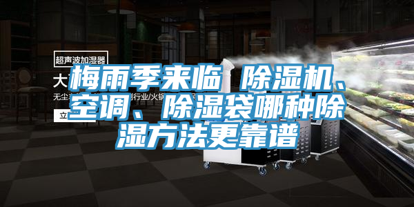 梅雨季來臨 除濕機、空調(diào)、除濕袋哪種除濕方法更靠譜