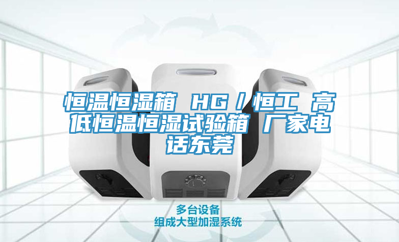 恒溫恒濕箱 HG/恒工 高低恒溫恒濕試驗箱 廠家電話東莞