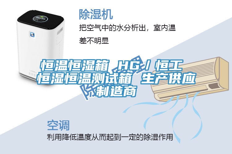 恒溫恒濕箱 HG/恒工 恒濕恒溫測試箱 生產供應制造商
