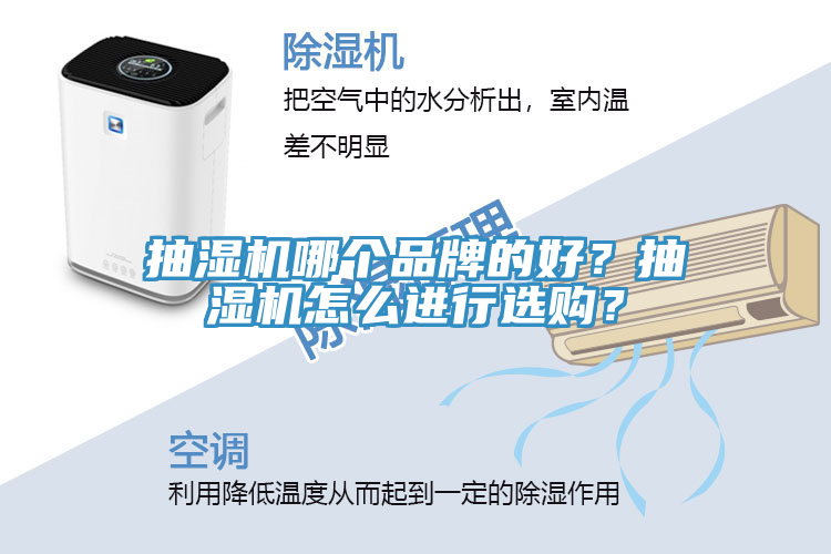 抽濕機(jī)哪個(gè)品牌的好?抽濕機(jī)怎么進(jìn)行選購?