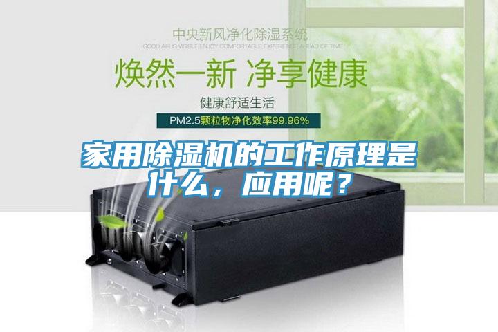 家用除濕機的工作原理是什么，應用呢？