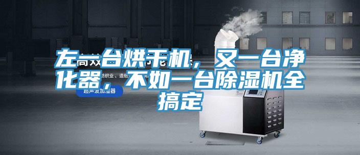 左一臺烘干機,又一臺凈化器,不如一臺除濕機全搞定