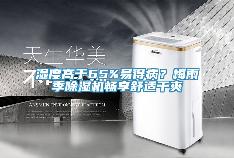 濕度高于65%易得病？梅雨季除濕機暢享舒適干爽