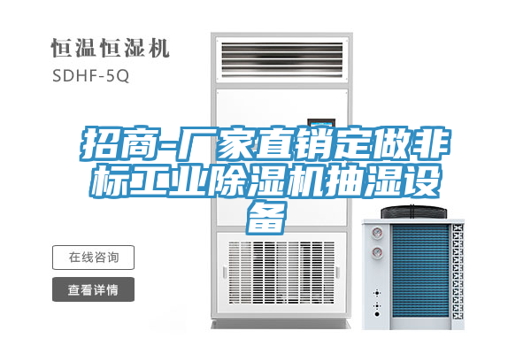 招商-廠家直銷定做非標工業(yè)除濕機抽濕設(shè)備