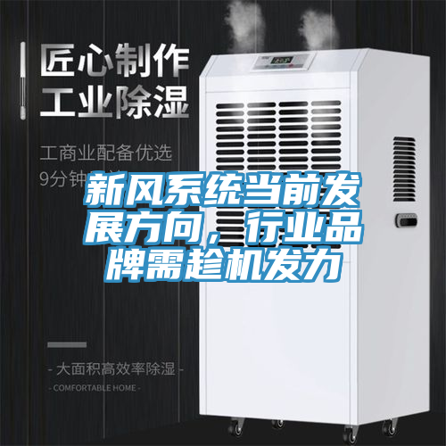 新風(fēng)系統(tǒng)當前發(fā)展方向，行業(yè)品牌需趁機發(fā)力