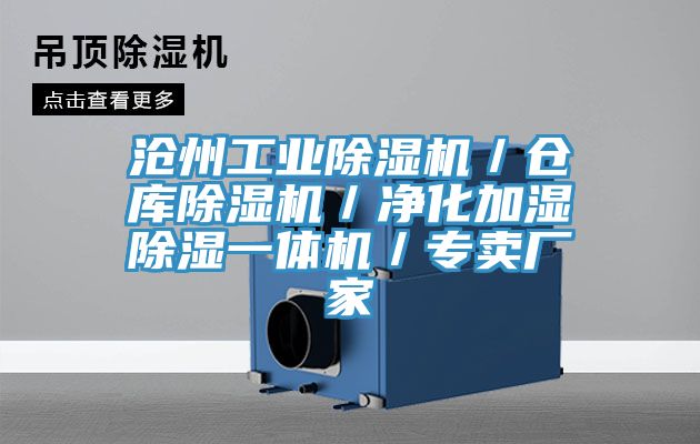 滄州工業(yè)除濕機/倉庫除濕機/凈化加濕除濕一體機/專賣廠家