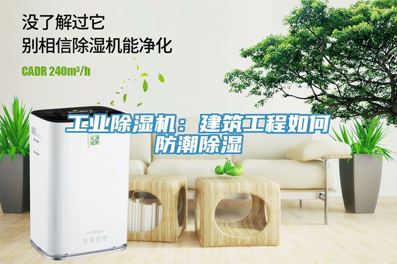 工業除濕機：建筑工程如何防潮除濕