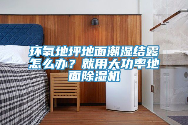 環(huán)氧地坪地面潮濕結(jié)露怎么辦？就用大功率地面除濕機(jī)