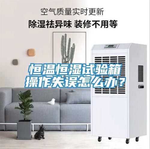 恒溫恒濕試驗箱操作失誤怎么辦?