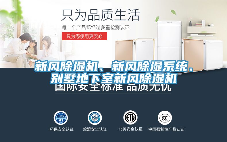 新風除濕機、新風除濕系統(tǒng)、別墅地下室新風除濕機