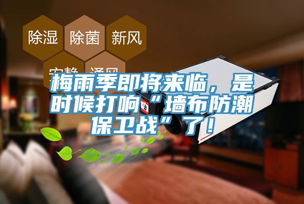 梅雨季即將來臨，是時候打響“墻布防潮保衛戰”了！
