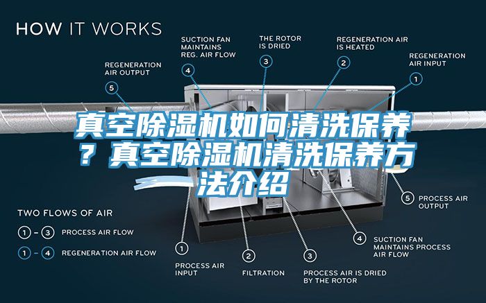 真空除濕機如何清洗保養？真空除濕機清洗保養方法介紹
