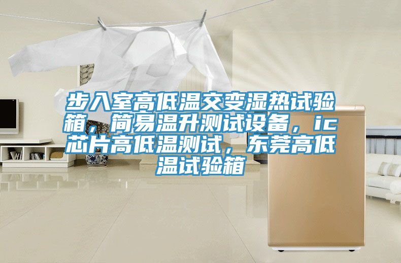 步入室高低溫交變濕熱試驗箱，簡易溫升測試設備，ic芯片高低溫測試，東莞高低溫試驗箱