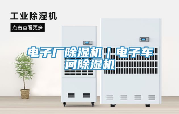 電子廠除濕機|電子車間除濕機