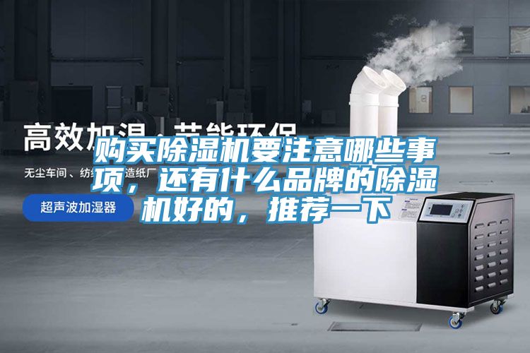 購買除濕機要注意哪些事項，還有什么品牌的除濕機好的，推薦一下