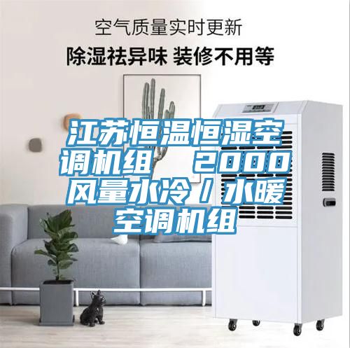 江蘇恒溫恒濕空調機組 2000風量水冷/水暖空調機組