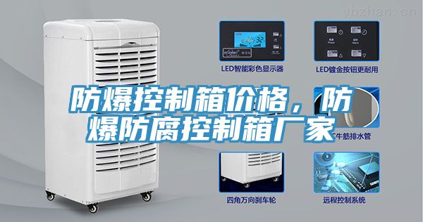 防爆控制箱價格,防爆防腐控制箱廠家