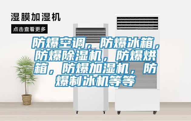 防爆空調,防爆冰箱,防爆除濕機,防爆烘箱,防爆加濕機,防爆制冰機等等