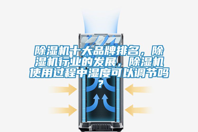 除濕機十大品牌排名，除濕機行業的發展，除濕機使用過程中濕度可以調節嗎？