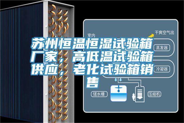 蘇州恒溫恒濕試驗(yàn)箱廠家，高低溫試驗(yàn)箱供應(yīng)，老化試驗(yàn)箱銷售