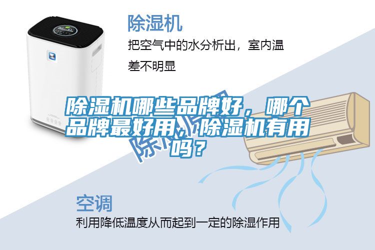除濕機哪些品牌好，哪個品牌最好用，除濕機有用嗎？