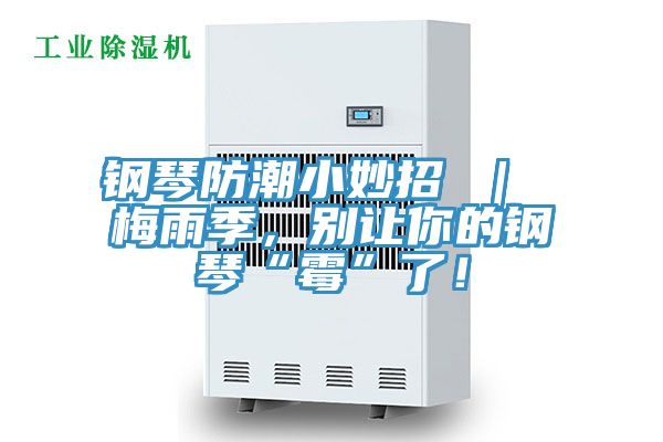 鋼琴防潮小妙招 ｜ 梅雨季，別讓你的鋼琴“霉”了！