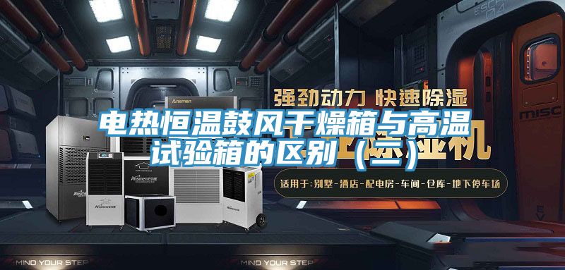 電熱恒溫鼓風(fēng)干燥箱與高溫試驗(yàn)箱的區(qū)別(二)