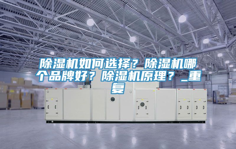 除濕機如何選擇？除濕機哪個品牌好？除濕機原理？_重復
