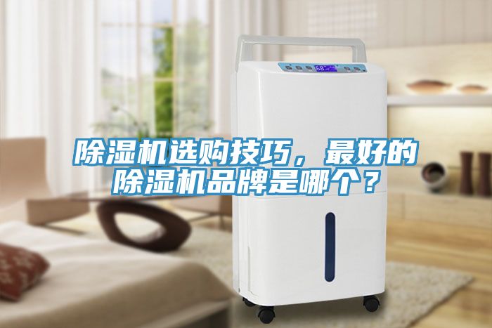 除濕機(jī)選購技巧，最好的除濕機(jī)品牌是哪個？