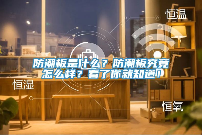 防潮板是什么?防潮板究竟怎么樣?看了你就知道!