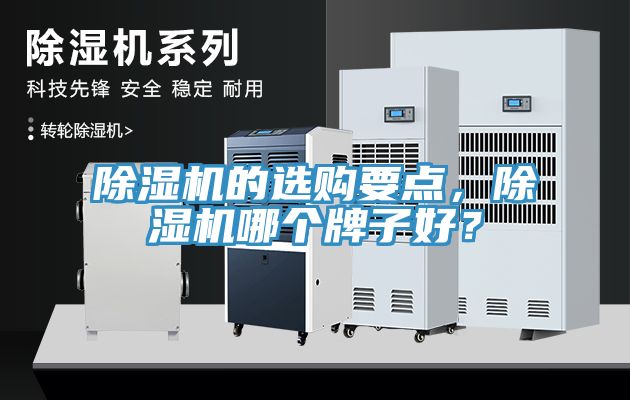 除濕機的選購要點,除濕機哪個牌子好?